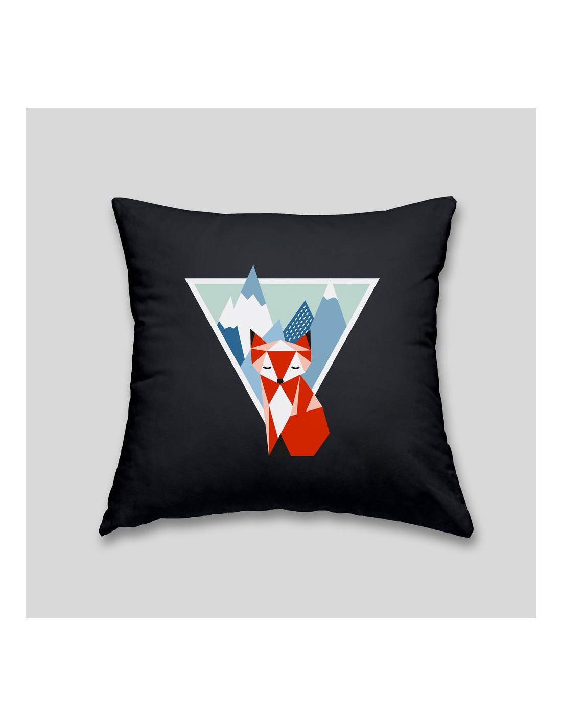 Mountain fox cushion